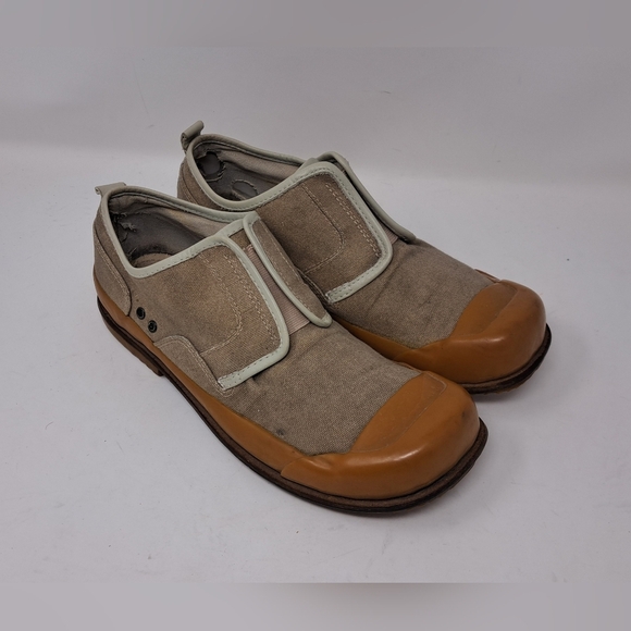 Vintage Diesel Men's Mac Shoes Slip On Casual 90s Y2K Canvas loafers 8.5 US .41 - Picture 5 of 14